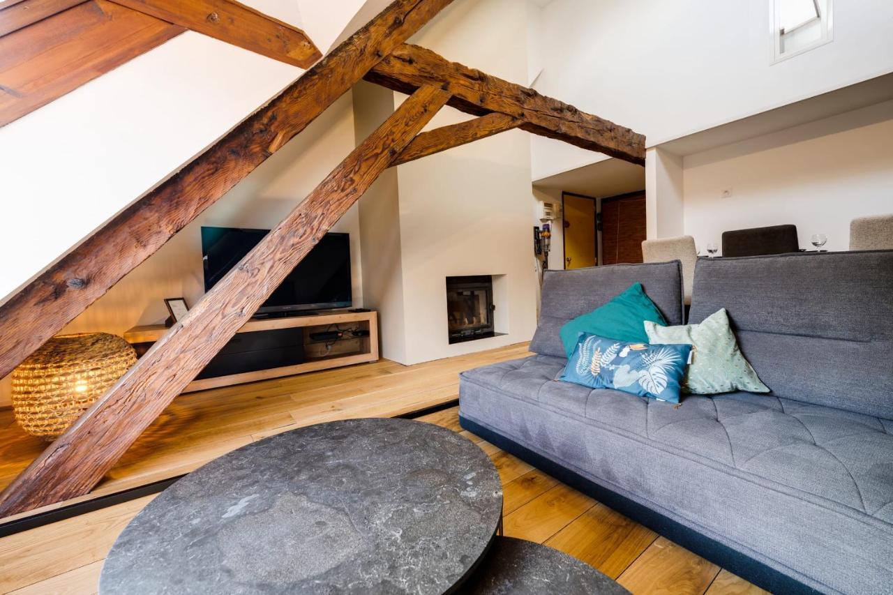 Le Septqatre - Grand Triplex Au Coeur De La Vieille Ville Annecy Exteriér fotografie